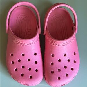 CROCS Kids Pink Sandals size J2